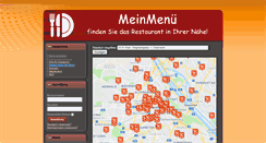 Desktop Screenshot of meinmenu.at